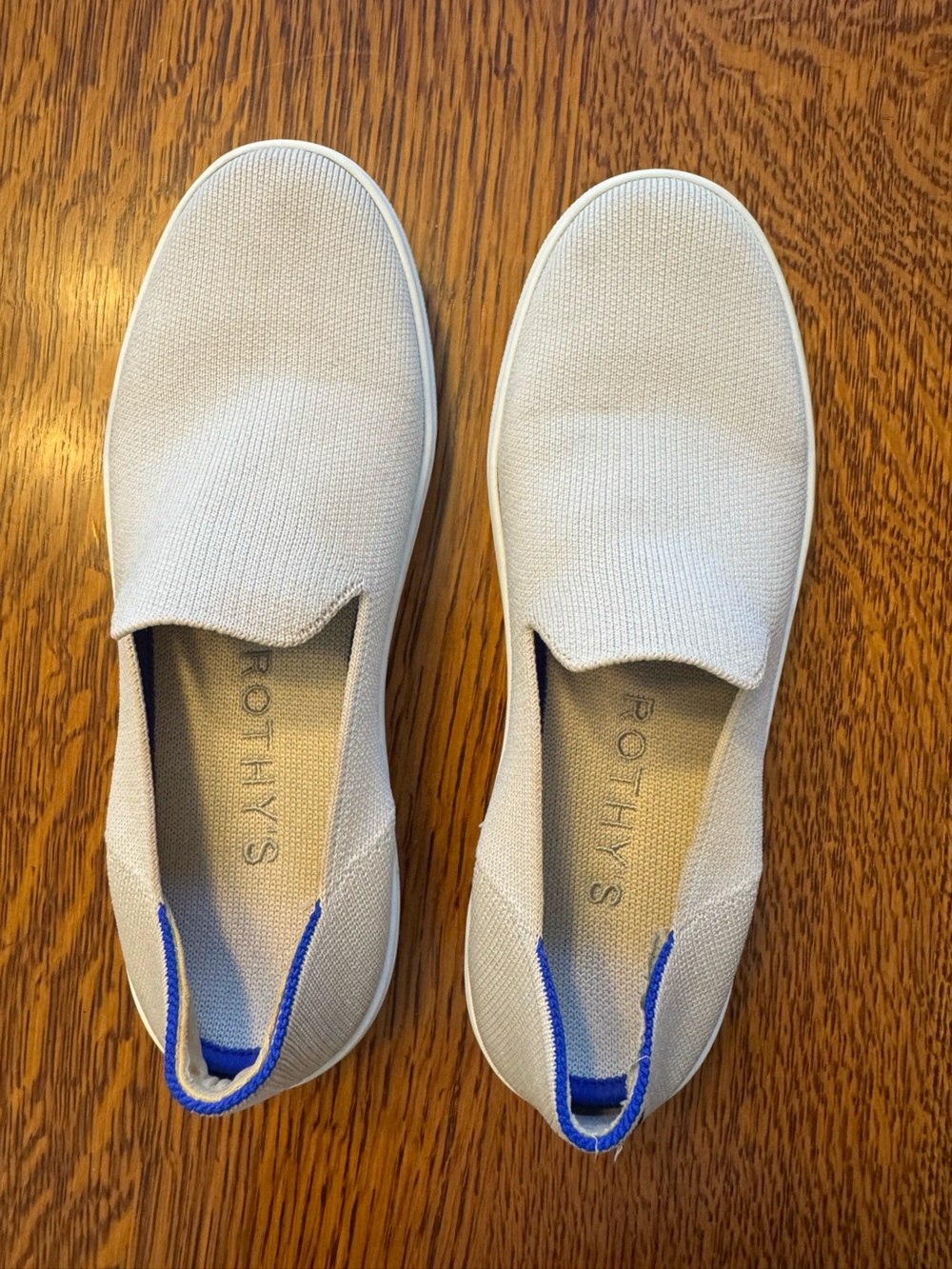 Rothy's The Original Slip-On Sneaker in Sand Size 8